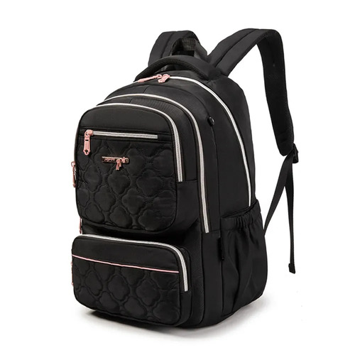 Mochila feminina reforcada impermeavel com capacidade para l