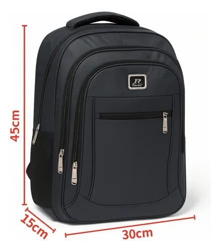 Mochila Grande Alça Reforçada Resistente Faculdade Trabalho
