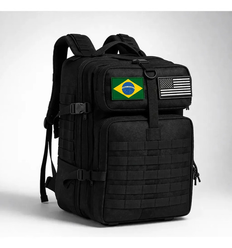 Mochila grande tatica 40l resistente para trabalho militar v