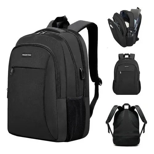 Mochila impermeavel executiva grande para notebook reforcada
