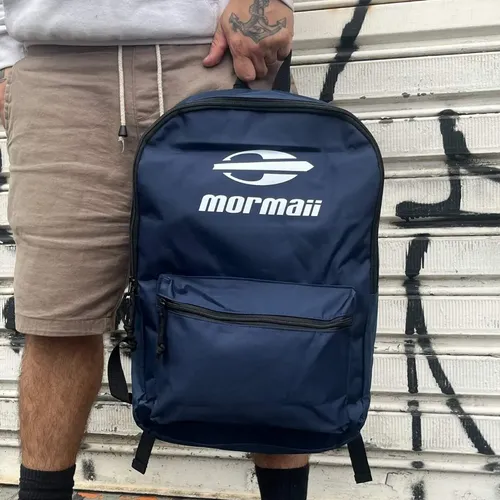 Mochila mormaii resistente casual 21 litros basica azul