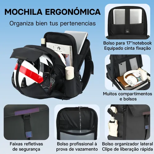Mochila Notebook Impermeável Escolar Feminina Masculina