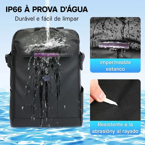 Mochila Notebook Impermeável Escolar Feminina Masculina