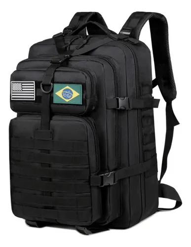 Mochila tatica impermeavel militar reforcada grande 50litros