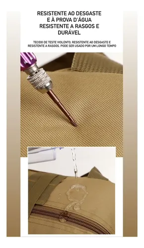 Mochila Tática Impermeável Militar Reforçada Grande 50litros