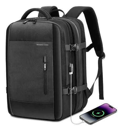 Mochila viagem executiva grande notebook masculina feminina 1