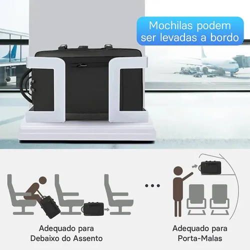 Mochila Viagem Executiva Grande Notebook Masculina Feminina