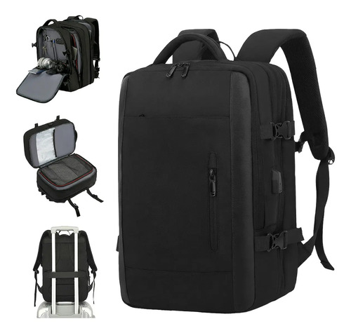 Mochila viagem feminina masculina para notebook executiva