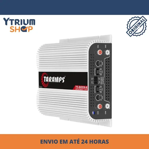Módulo Amplificador Novo Taramps Ts 800x4 800w Rms 2 Ohms