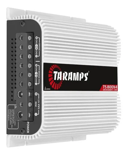 Módulo Amplificador Novo Taramps Ts 800x4 800w Rms 2 Ohms