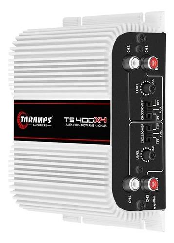 Módulo Amplificador Taramps TS 400x4 para Carro Digital 400W 4 Canais 2 Ohms