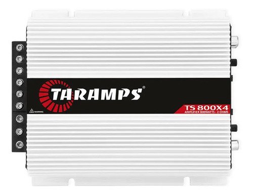 Modulo amplificador taramps ts800x4 de 800w para som automot 1