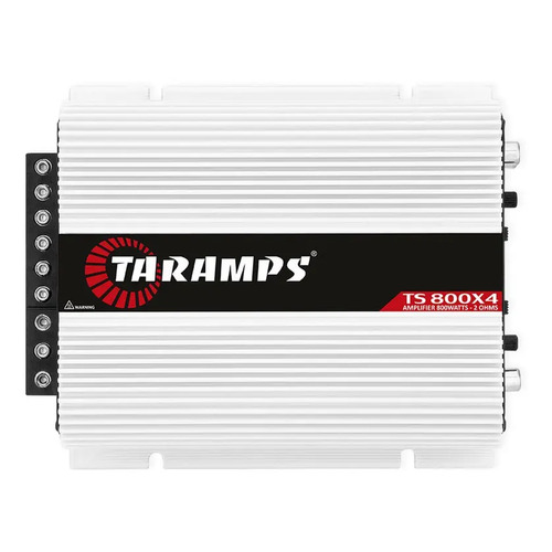 Modulo amplificador taramps ts800x4 de 800w para som automot 1