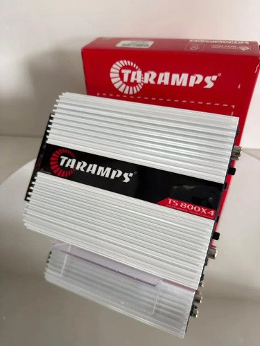 Módulo Amplificador Taramps TS800x4 de 800W para Som Automotivo