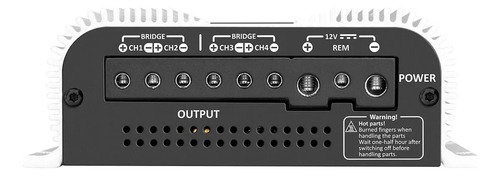 Modulo Taramps Ts 800 Rms Ts800x4 2 Ohms Amplificador 800w Entrada Rca E Fio T800 4 Canais Som Automotivo