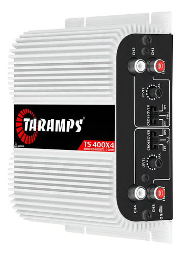 Modulo Taramps Ts400x4 400w 2 Ohms Rca Ts 400x4 Amplificador 4 Canais Som Automotivo