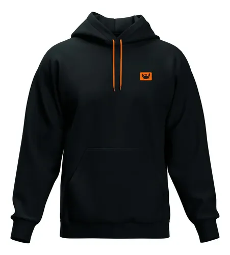 Moleton capuz blusa de frio lisa cordao neon canguru macio