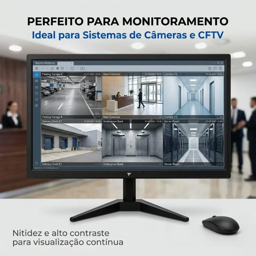 Monitor 20 Polegadas Led Hdmi Vga 1600 X 900 Segunda Tela