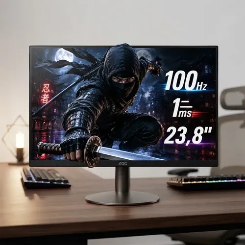 Monitor Aoc 23,8 Gaming Led Full Hd 100hz 1ms Vesa 24b30hm2