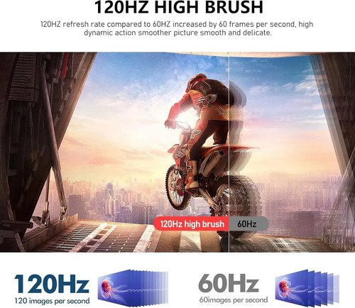 Monitor Curvo Gawfolk 24.5 Fhd 120hz Com Som Integrado Preto