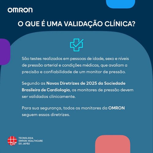 Monitor De Pressão Arterial De Braço Comfort Hem-7122 Omron Cor Branco