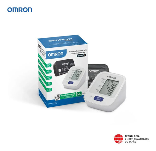 Monitor de pressao arterial de braco control hem 7122 omron