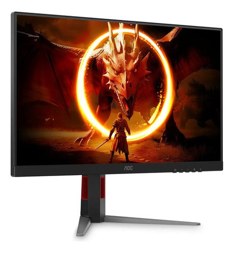 Monitor Gamer AOC AGON QUAD 27" QHD 180Hz 0,5ms IPS HDR10 Base Ajustável Q27G4F Preto