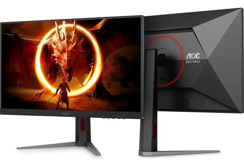 Monitor Gamer AOC AGON QUAD 27" QHD 180Hz 0,5ms IPS HDR10 Base Ajustável Q27G4F Preto
