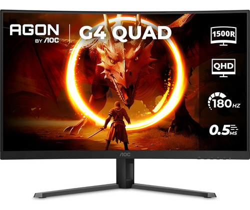 Monitor gamer curvo aoc agon quad 32 180hz 05ms cq32g4e pret