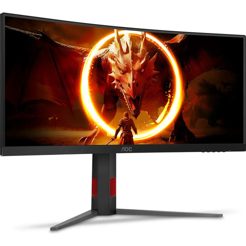 Monitor gamer curvo aoc agon quad 34 ultrawide u34g4c 1