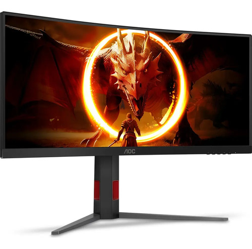 Monitor Gamer Curvo AOC AGON QUAD 34" Ultrawide U34G4C