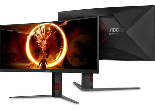 Monitor Gamer Curvo AOC AGON QUAD 34" Ultrawide U34G4C