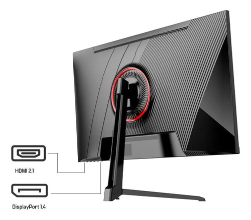 Monitor Gamer Hq 27 1ms, 180hz, Ips, Amd Freesync Hq27ip18 Preto