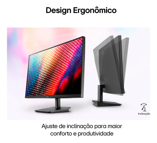 MONITOR GAMER LG 22MP410 - TELA VA DE 21.5", FHD (1920X1080), 75HZ, 5MS (GTG), HDMI, FREESYNC