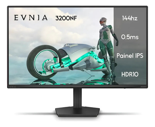 Monitor gamer phillips 24 evnia ips 144hz 05ms wide fullhd p