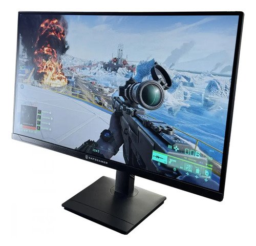 Monitor Gamer Safe Gamer 27 Fhd 180hz 1ms Hdmi Dp Ips Preto