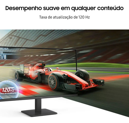 Monitor Gamer Samsung Essential S3, 24" FHD, 120 Hz, HDMI, Preto