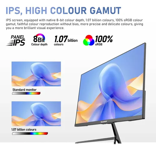 Monitor Gawfolk 27 Ips 2k Qhd 75hz Com Alto-falante