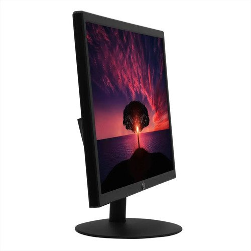 Monitor LED 19 Brazil PC BPC-19WE02-B 1440x900 com 60Hz e 5ms Furação Vesa HDMI e VGA cor Preto