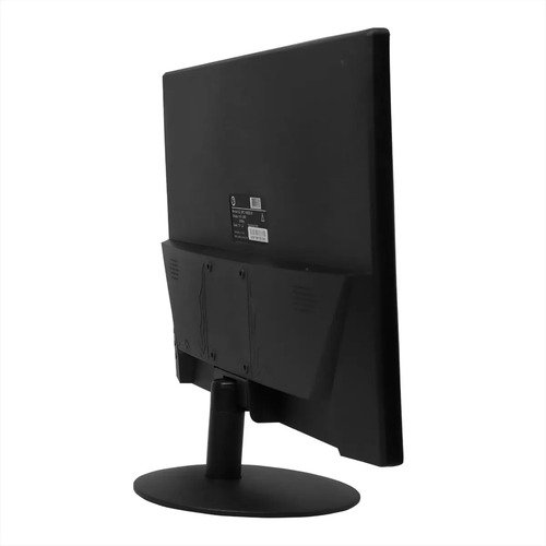 Monitor LED 19 Brazil PC BPC-19WE02-B 1440x900 com 60Hz e 5ms Furação Vesa HDMI e VGA cor Preto