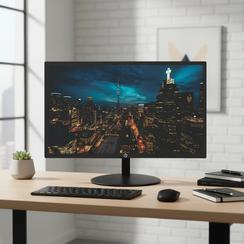 Monitor LED 20 Brazil PC 20WR - 1600x900, 75Hz, 5ms - HDMI/VGA - Preto