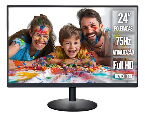 Monitor Led 24 Brazilpc 24wr-75 Fhd 75hz Widescreen