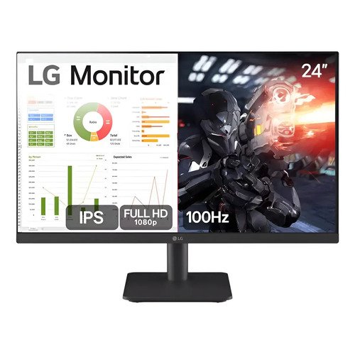 Monitor Lg Gamer 24 24ms500-b Ips Fhd 100hz Anti-reflexo Pr