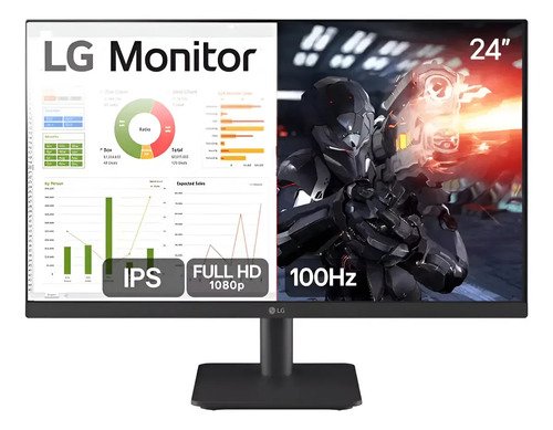 Monitor Lg Gamer 24 24ms500-b Ips Fhd 100hz Anti-reflexo Pr