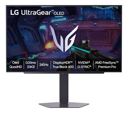 Monitor lg oled ultragear 27gx704a b 27 240hz quadhd 2k 003m
