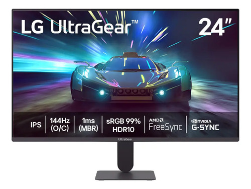 Monitor lg ultragear 24g411a b 24fhd 144hz 1ms mbr nvidia g