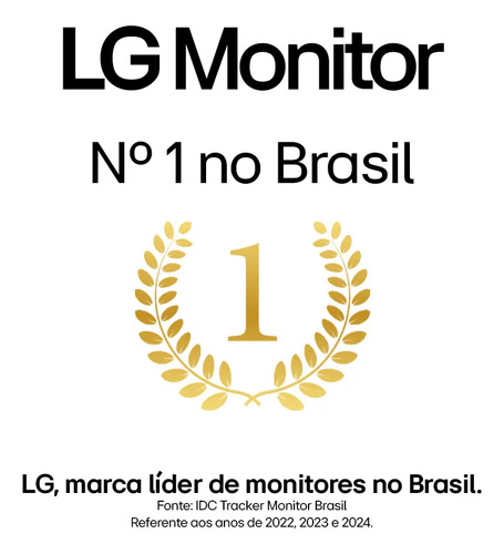 Monitor PC Gamer LG 27” IPS, Full HD, 100Hz, HDMI - 27MS500-B Bivolt