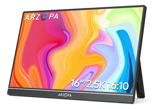 Monitor portatil arzopa z1rc 16 25k qhd ips 60hz usbc hdmi