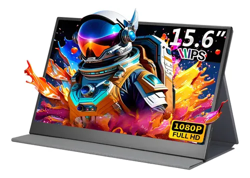 Monitor portatil gamer 156 full hd ips usb c hdmi vesa