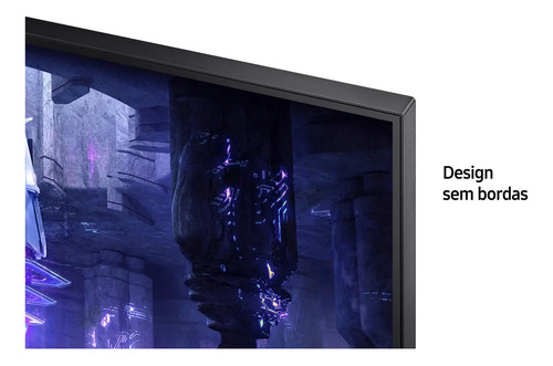 Monitor Samsung Odyssey G30 LS24BG300ELMZD 24" Full HD Va 144Hz FreeSync Preto